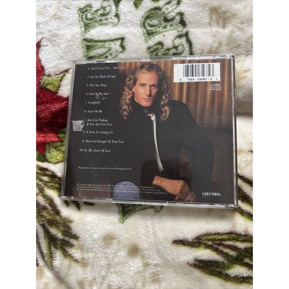 One Thing - Audio CD By Michael Bolton‎ - VERY GOOD